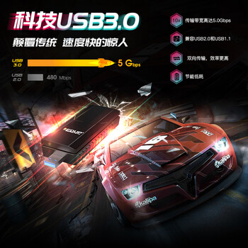 翼联（EDUP）1900兆大功率电竞USB3.0无线双频网卡-夜鹰 信号增强 台式机电脑笔记本WIFI接收器EP-AC1675