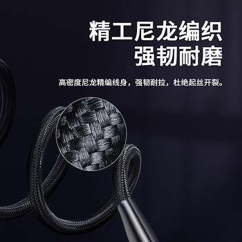 SKW发烧级 3.5mm音频线公对公 AUX车载音响连接线无氧铜高保真手机电脑笔记本接耳机音箱 BG022-1.5米