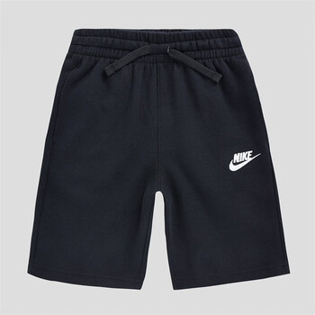 nike耐克小童装男童运动短裤夏季儿童网面透气针织休闲裤子2421正黑色