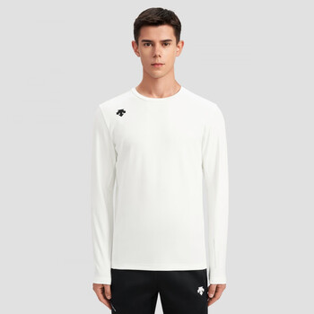 迪桑特descente迪桑特综训训练系列运动健身男士秋季圆领长袖t恤wtw