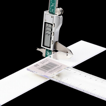 递乐【全网低价】递乐 丁字尺60cm绘图尺子工程T字头T型尺裁切测量绘图工具 2660