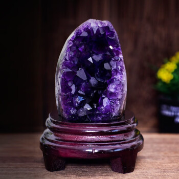 天然紫色水晶洞价格报价行情- 京东