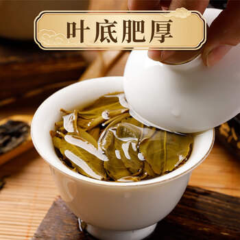 七彩雲南普洱茶 2023年布朗龙珠古树茶普洱生茶56g 特级茶叶自己喝