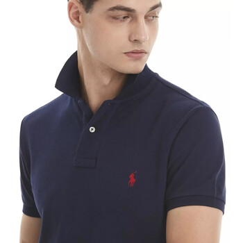 拉夫劳伦ralphlauren夏季纯棉短袖polo衫rl保罗小马标加大码 宝蓝