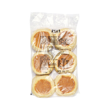 曼可顿英式麦芬汉堡胚690g 汉堡半成品 早餐面包早饭