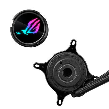华硕ROG STRIX飞龙三代360 一体式CPU水冷散热器 双模式低噪音泵/可旋转冷头盖/定制ROG高性能风扇