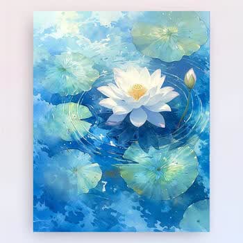 山茶花油画- 京东