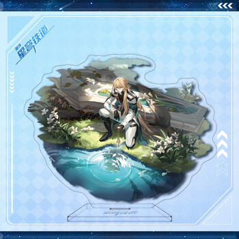 鹿凌青崩坏星穹铁道周边大立牌16cm高清动漫亚克力桌面摆件 罗刹 高约