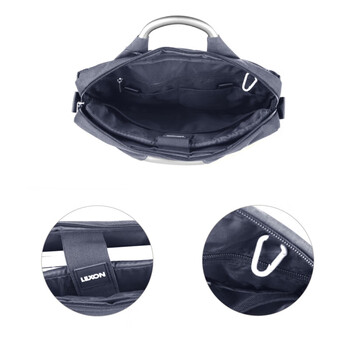 乐上（LEXON）商务手提13.3英寸电脑公文包男士会议袋单肩斜跨商务公文包旅行包