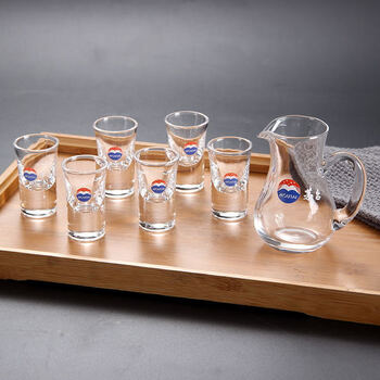 满弓 茅台酒杯5只 分酒器5只茅台酒具套装白酒杯茅台杯品酒杯分酒壶