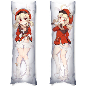 原神可莉不可插入动漫周边等身抱枕双面二次元长条全身软妹可爱抱枕套