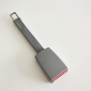 汽车安全带延长器胖人儿童座椅保险带延长带可调节防勒加长扣 灰色