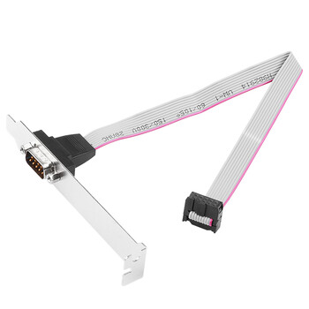 魔羯 MOGE MC8331 台式机主板 COM口/单串口全高挡板线 9针档板线 COM口引线连接线RS232接口