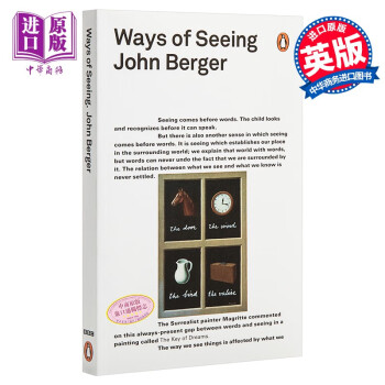 观看之道 约翰伯格 英文原版 Ways of Seeing 企鹅经典 艺术入门经典