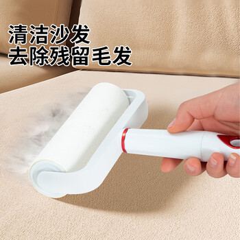 一洋易达粘毛器滚筒可撕式猫毛清理器滚毛衣服地毯滚毛神器16cm7卷420撕