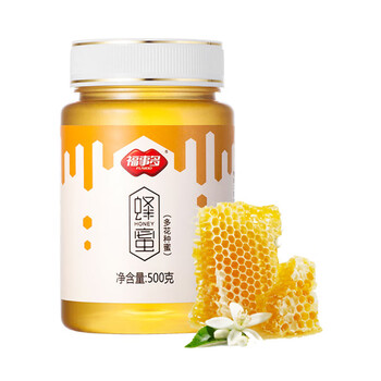 福事多百花蜂蜜500g 福事多蜂蜜500g 百花蜜多花种多种蜜源蜂蜜 行情报价价格评测 京东