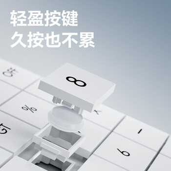 得力(deli)双电源时尚计算器 轻薄机身平板按键桌面计算机 办公用品 白色1589 得力(deli)双电源时尚计算器 轻薄机身平板按键桌面计算机 办公用品 白色1589