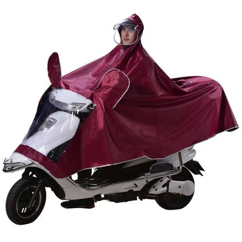 阿尤布雨衣电动车单人雨衣男女摩托电瓶车雨披加大加厚雨衣服超大遮脚