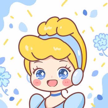 美岸新款数字油画diy填色治愈高颜值白雪公主卡通动漫儿童涂色手绘