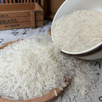 如题山2023年新米湖北长粒香5斤2500g大米农家自产食用蒸饭稻花香米