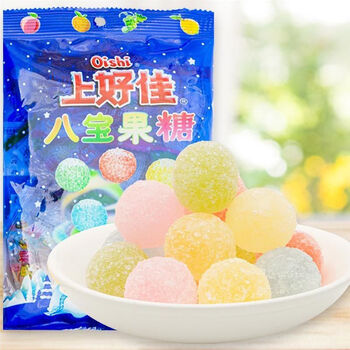 上好佳八宝果糖500g多口味什锦婚庆喜糖批发八宝糖 上好佳八宝果糖