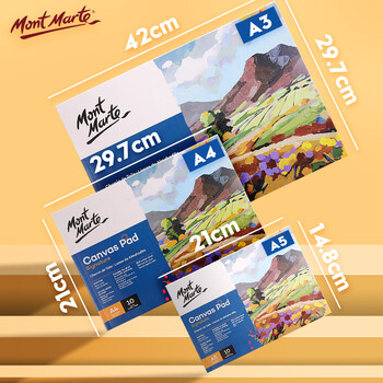 蒙玛特(Mont Marte)油画布本子a5 丙烯油画颜料学生画画工具棉布油画布套装 美术绘画油画纸CAXX0025美术写生 蒙玛特(Mont Marte)油画布本子a5 丙烯油画颜料学生画画工具棉布油画布套装 美术绘画油画纸CAXX0025美术写生