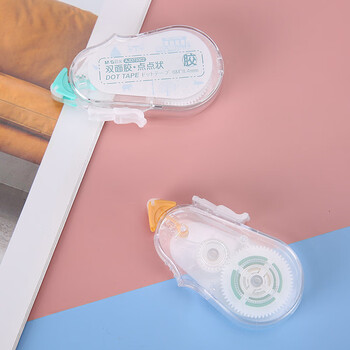 晨光文具双面点点胶 8M*8.4mm点状双面胶 加宽带芯小清新学生创意手工胶带 单支装颜色随机AJD73302 晨光文具双面点点胶 8M*8.4mm点状双面胶 加宽带芯小清新学生创意手工胶带 单支装颜色随机AJD73302