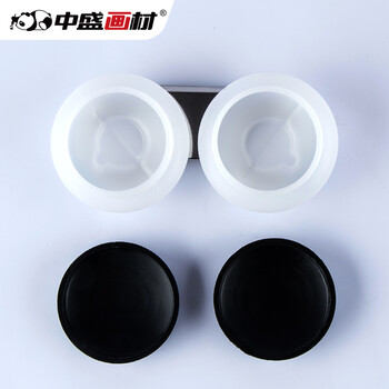 中盛画材 F302油壶单头油画颜料调色油带盖子双头密封盖绘画双口油画调色壶调色器皿易携带写生绘画美术工具美术写生 中盛画材 F302油壶单头油画颜料调色油带盖子双头密封盖绘画双口油画调色壶调色器皿易携带写生绘画美术工具美术写生