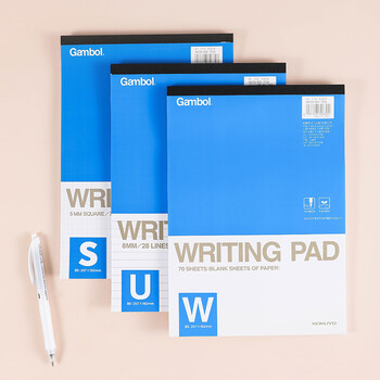 【全网低价】国誉(KOKUYO)草稿本Gambol渡边横线纸B5笔记本子拍纸本草稿纸作业本70张1本 8mm横线 WCN-B5-708 【全网低价】国誉(KOKUYO)草稿本Gambol渡边横线纸B5笔记本子拍纸本草稿纸作业本70张1本 8mm横线 WCN-B5-708