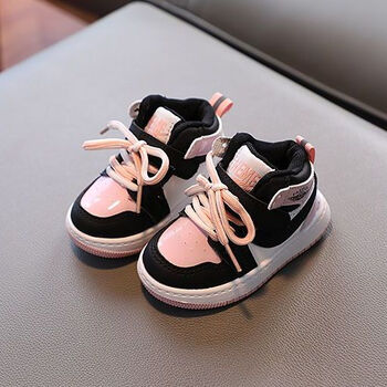 小茵熊1-15岁小孩子穿的儿童鞋子3到5岁运动鞋春秋款男童鞋子高帮板鞋