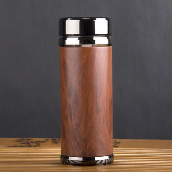 拓进紫砂杯保温杯商务男女士办公室泡茶杯子陶瓷直身杯宜兴礼品杯直身