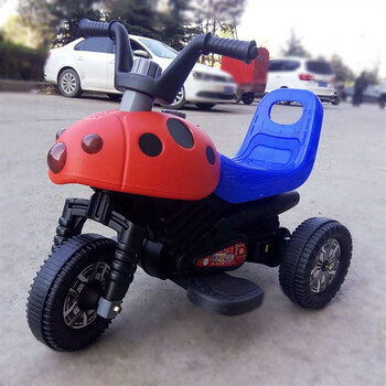 迪士尼(disney)新款儿童电动车 乐的甲壳虫三轮玩具车 童车配件轮子前