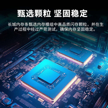 长城（Great Wall） 8GB DDR4 台式机内存条 3200 马甲条【intel专用系列】