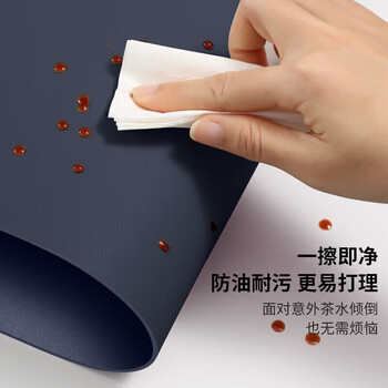 BUBM 鼠标垫中号办公桌垫笔记本电脑垫键盘垫办公写字台桌垫游戏垫防水支持大货定制 宝蓝色中号单面 BUBM 鼠标垫中号办公桌垫笔记本电脑垫键盘垫办公写字台桌垫游戏垫防水支持大货定制 宝蓝色中号单面