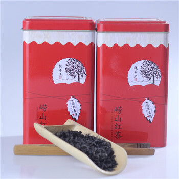 崂卓正宗崂山红茶新茶500g罐装浓香糯香型茶叶 山东青岛特产
