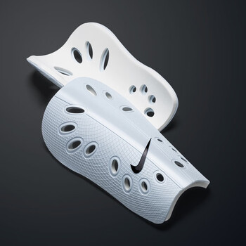 耐克（NIKE）成人足球装备护板插板比赛训练护腿板 SP0040-101 M