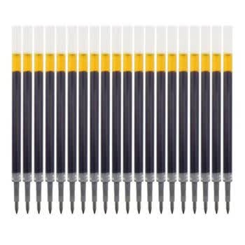晨光(M&G)文具G-5/0.5mm按动子弹头中性笔芯 签字笔替芯 水笔芯 K35/S01/S08适用 黑色 20支/盒 2盒装