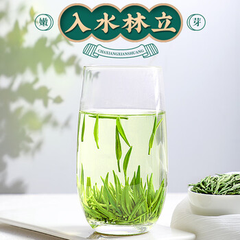 中谷御品 茶叶绿茶雀舌茶 2025新茶特级明前头采新茶湄潭翠芽茶叶礼盒300g 中谷御品 茶叶绿茶雀舌茶 2025新茶特级明前头采新茶湄潭翠芽茶叶礼盒300g