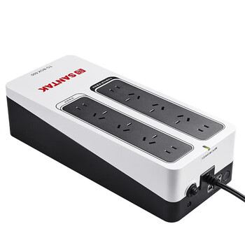 山特（SANTAK） TG-BOX 600 UPS不间断电源【600VA/360W】NAS自动识别后备式家用办公电脑稳压电源