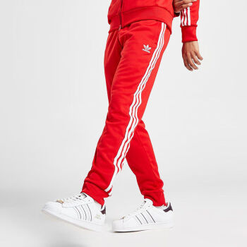 adidas Tracksuit Bottoms 'Red' - IR5763