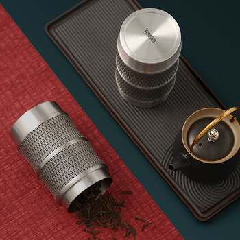 京东京造 锡制茶叶罐 储物罐密封罐保鲜罐【礼盒】 竹韵节节高 京东京造 锡制茶叶罐 储物罐密封罐保鲜罐【礼盒】 竹韵节节高