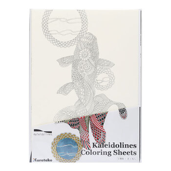 吴竹(KURETAKE)日本进口DIY浮世绘风格A4填色秘密花园涂色卡纸装饰画KLCS-1 吴竹(KURETAKE)日本进口DIY浮世绘风格A4填色秘密花园涂色卡纸装饰画KLCS-1