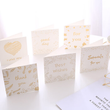 狮洛德 简约贺卡商务邀请卡祝福卡送客户明信片感谢卡 6信封6贺卡 狮洛德 简约贺卡商务邀请卡祝福卡送客户明信片感谢卡 6信封6贺卡