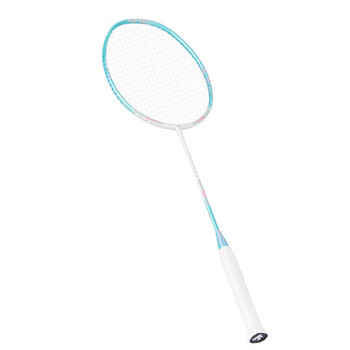 川崎（KAWASAKI）羽毛球拍全碳素单拍女神青花瓷进阶球拍Q5倾城藕碧莲粉（已穿线）