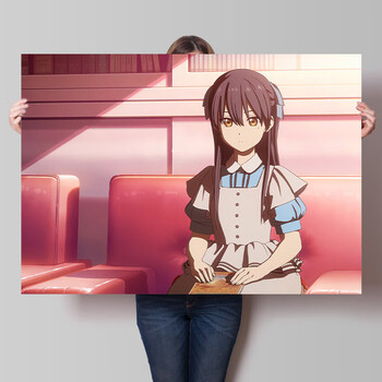 航识hello world你好世界海报周边动漫一行瑠璃直实宿舍卧室超大墙贴