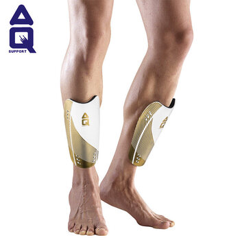 AQ护小腿板足球装备训练运动护具插板金色两只装S60601L160-180cm AQ护小腿板足球装备训练运动护具插板金色两只装S60601L160-180cm