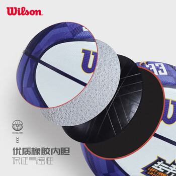 威尔胜（Wilson）左手上篮限量款篮球 WZ3017601CN7