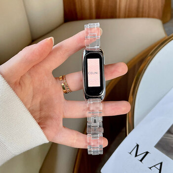 适用oppo手环表带树脂款oppo智能柯南联名手环腕带时尚版eva限定版