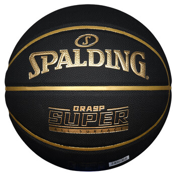 斯伯丁（SPALDING）篮球7号室内外比赛特别定制黑金七号防滑耐磨PU材质篮球