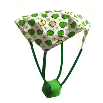 降落伞跳伞装备幼儿园手工降落伞沙包亲子自制成品儿童空投玩具户外